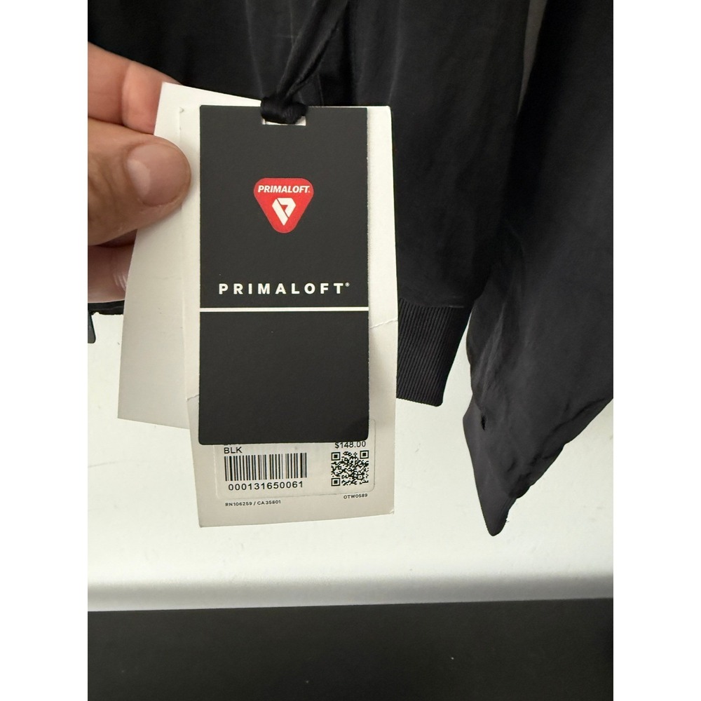 Lululemon Non-Stop Bomber Jacket Black Women PrimaLoft New NWT 8 Corporate Logo - Picture 6 of 16